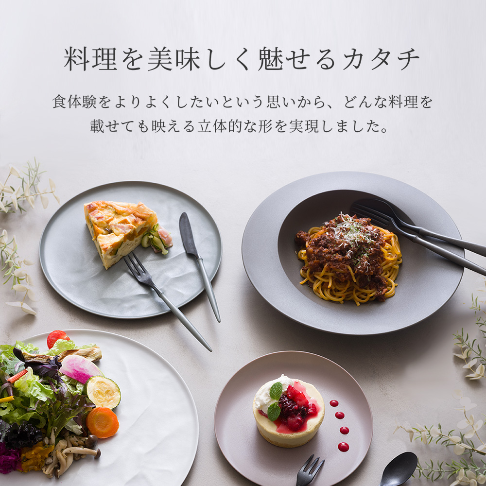 ARAS 皿 食器 カレー皿 深皿スクープ 生涯破損保証 割れない パスタ皿 食洗機対応 日本製 エイラス H-N-0 関連画像2