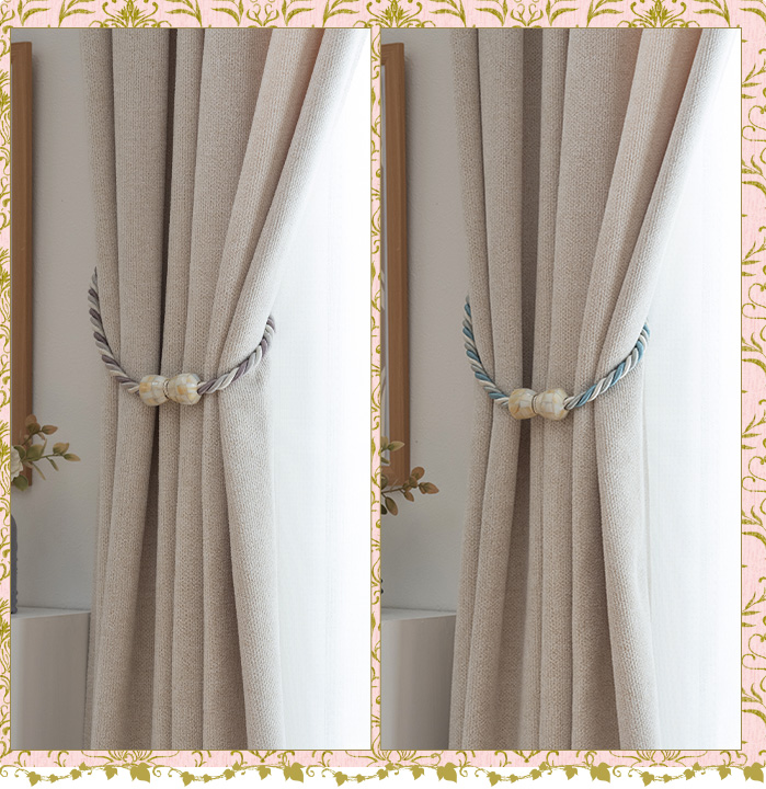 友安製作所 カーテンタッセル おしゃれ カーテン留め シェルスフィア