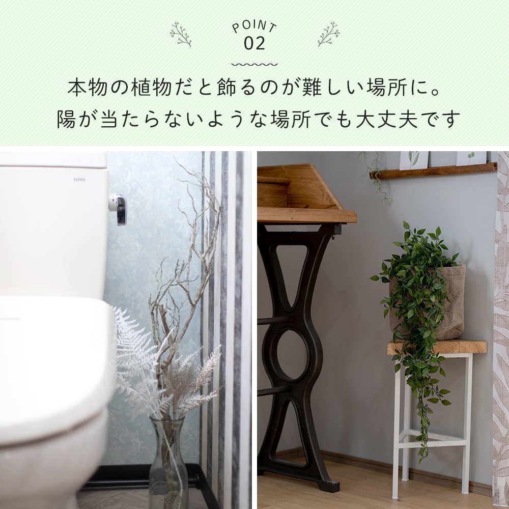 フェイクグリーン ミニ リアル ブルーベリーリ...の詳細画像3