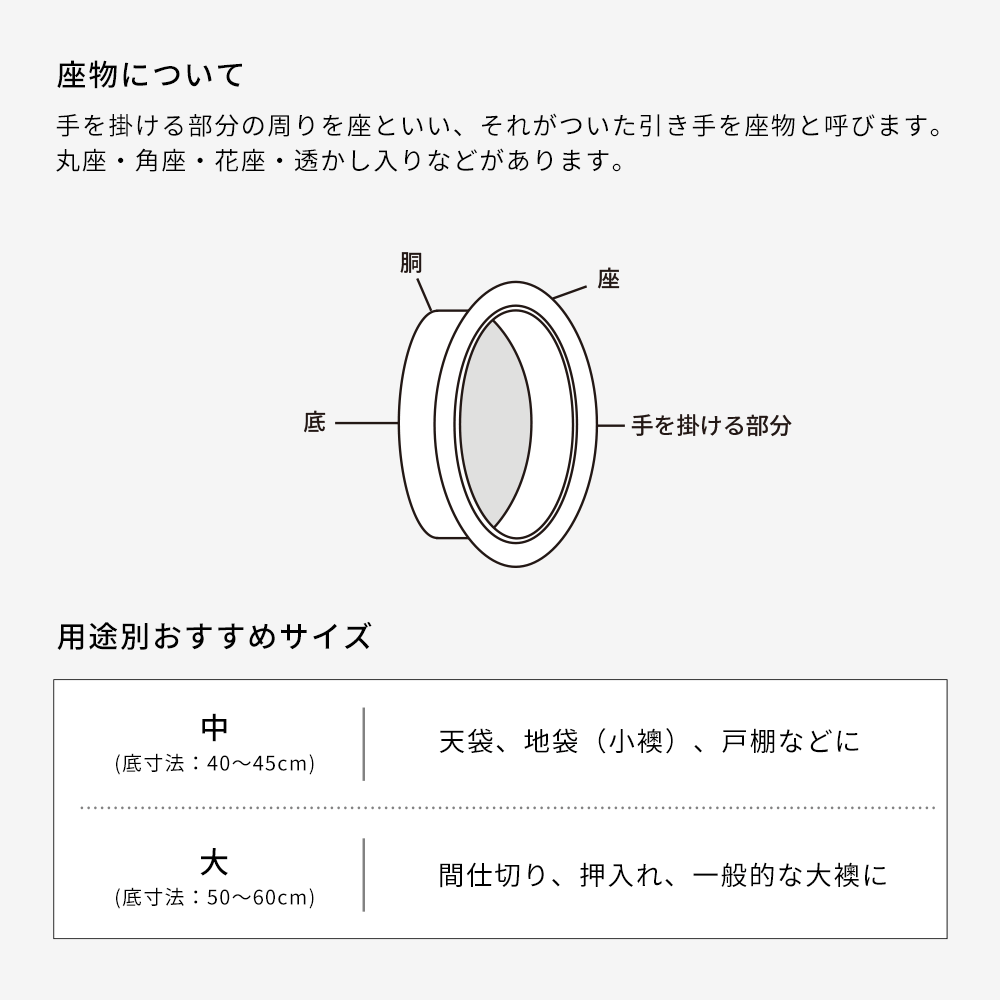襖 引手 丸（ドア、扉、板戸、障子）｜住宅設備 | DIY、工具 の