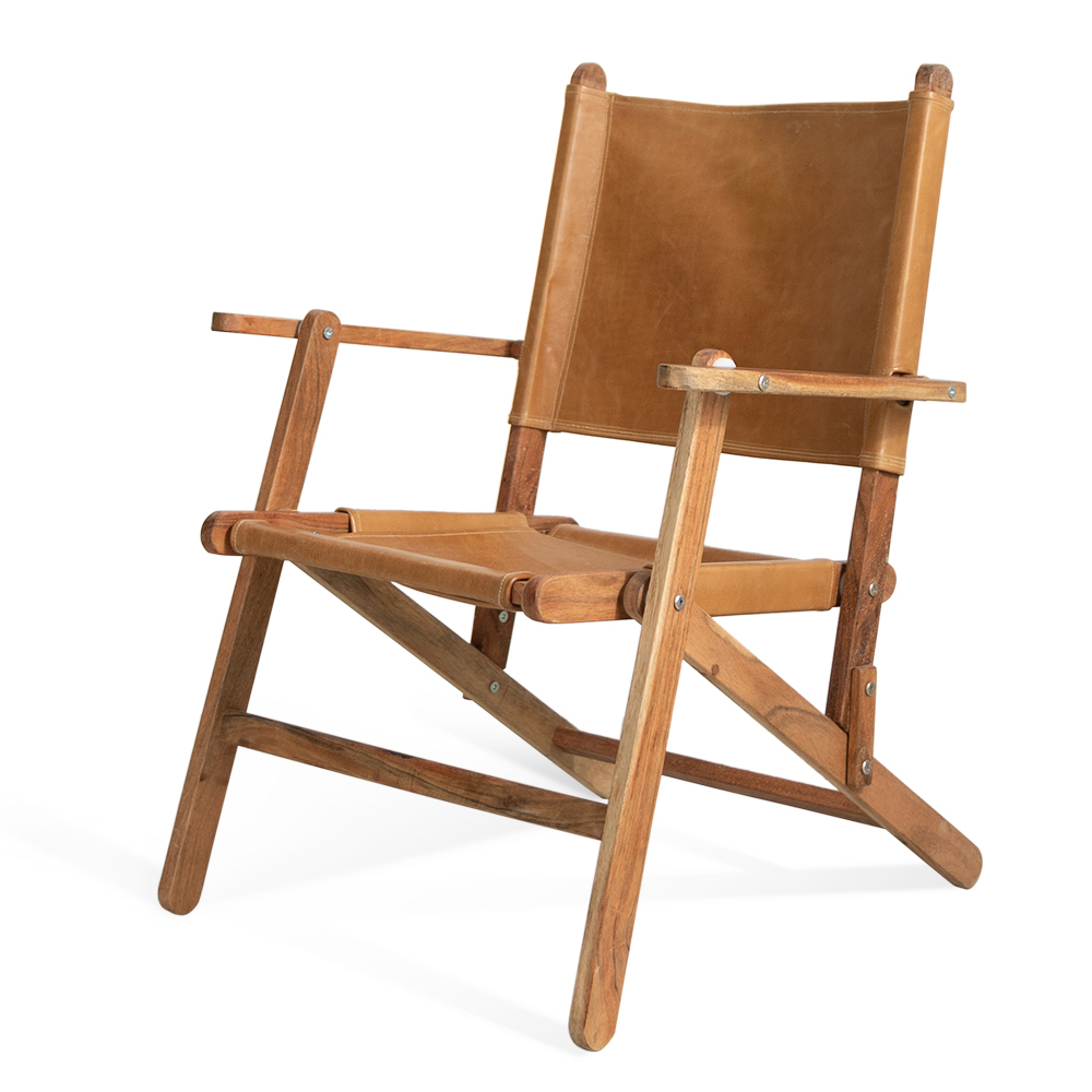 折りたたみチェア 木製 フォールディングチェア ロータイプ 椅子 アウトドア キャンプ おしゃれ グランピング ウッドチェア レザー CSZ