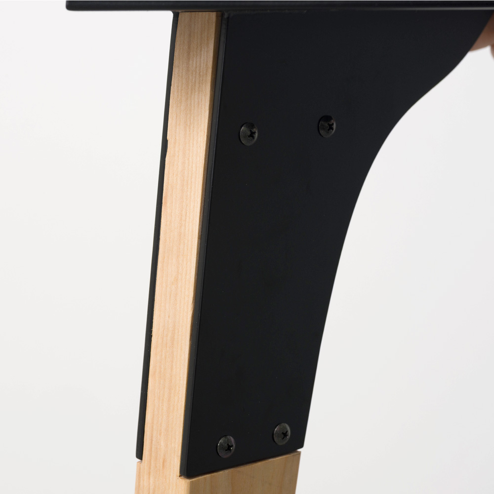 テーブル 脚 アイアンレッグ テーブルの脚 diy パーツ kasane 4脚1セット 高さ380mm JQの画像