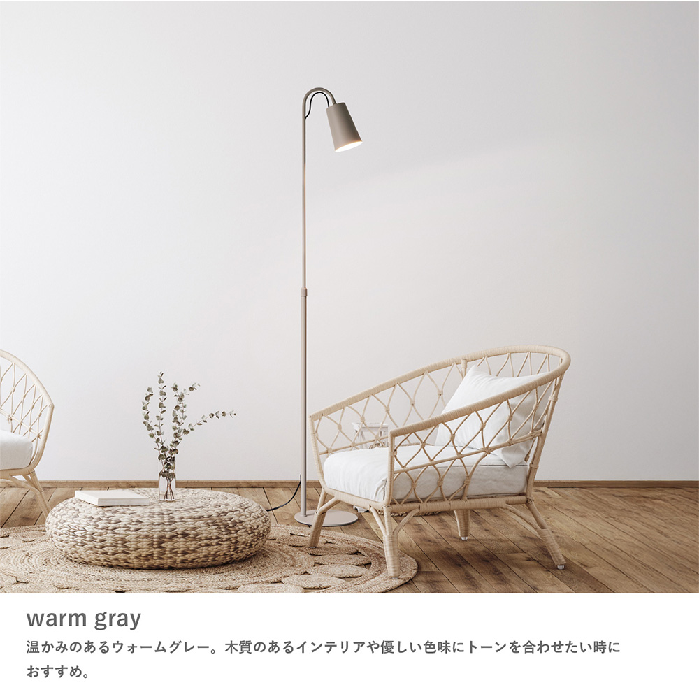 DI CLASSE（ディクラッセ） フロアライト LED 高さ調整 シンプル