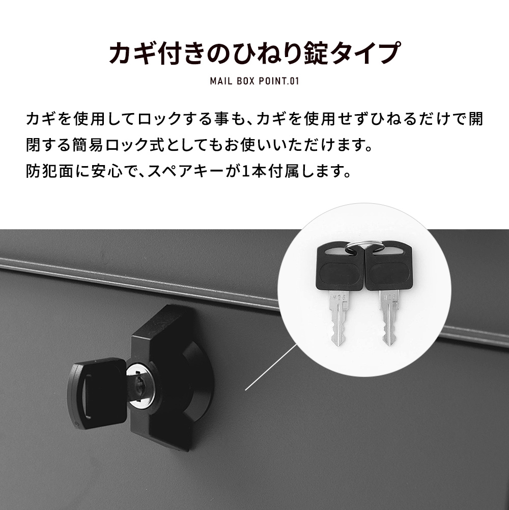 ポスト 壁掛け 郵便受け 郵便ポスト おしゃれ 玄関 赤 レッド