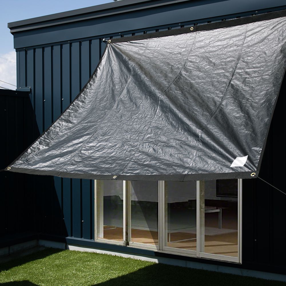 友安製作所 日よけシェード 庭 ベランダ 雨よけ サンシェード 日除け