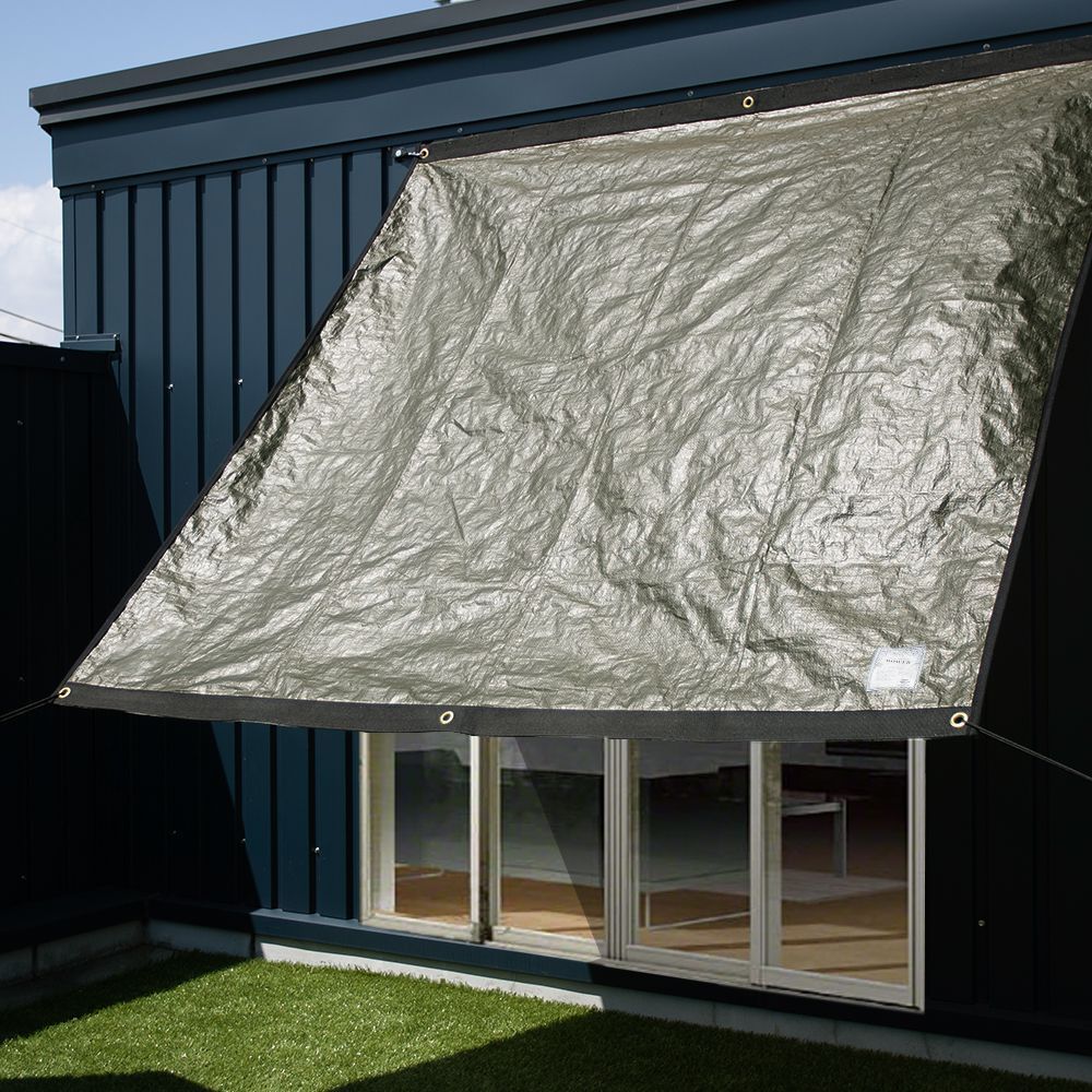 友安製作所 日よけシェード 庭 ベランダ 雨よけ サンシェード 日除け