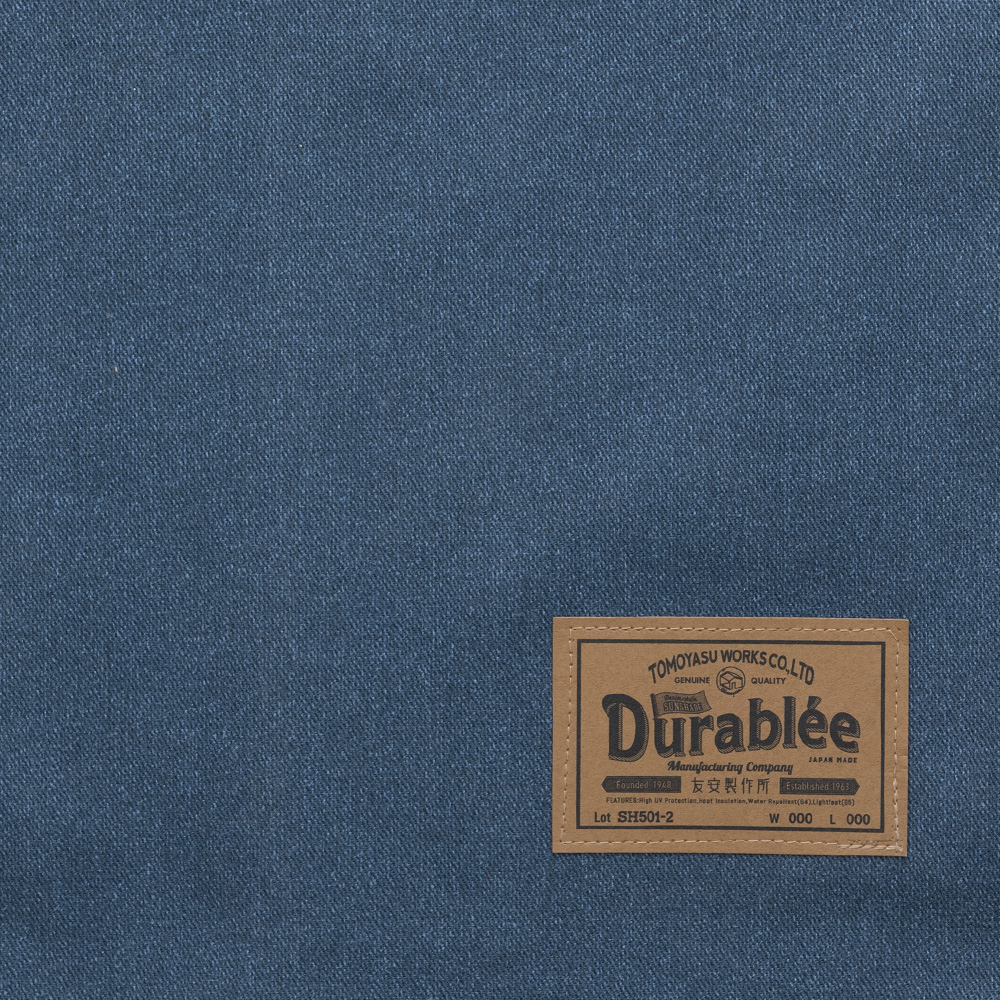 サンシェード 日よけシェード 庭 ベランダ 日除けシェード 窓 風に強い デニムスタイル Durablee デュラブリー オーダー 幅〜370cm 丈〜540cm OKCの画像