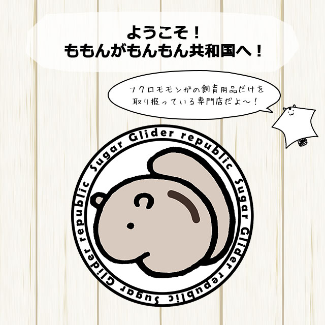 フクロモモンガの飼育初心者セット01 基本の飼育用品セット 専門店が