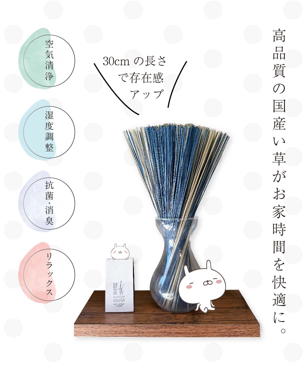 高品質な国産熊本八代産い草を使用した置きい草 天然素材で快適な暮らしを演出