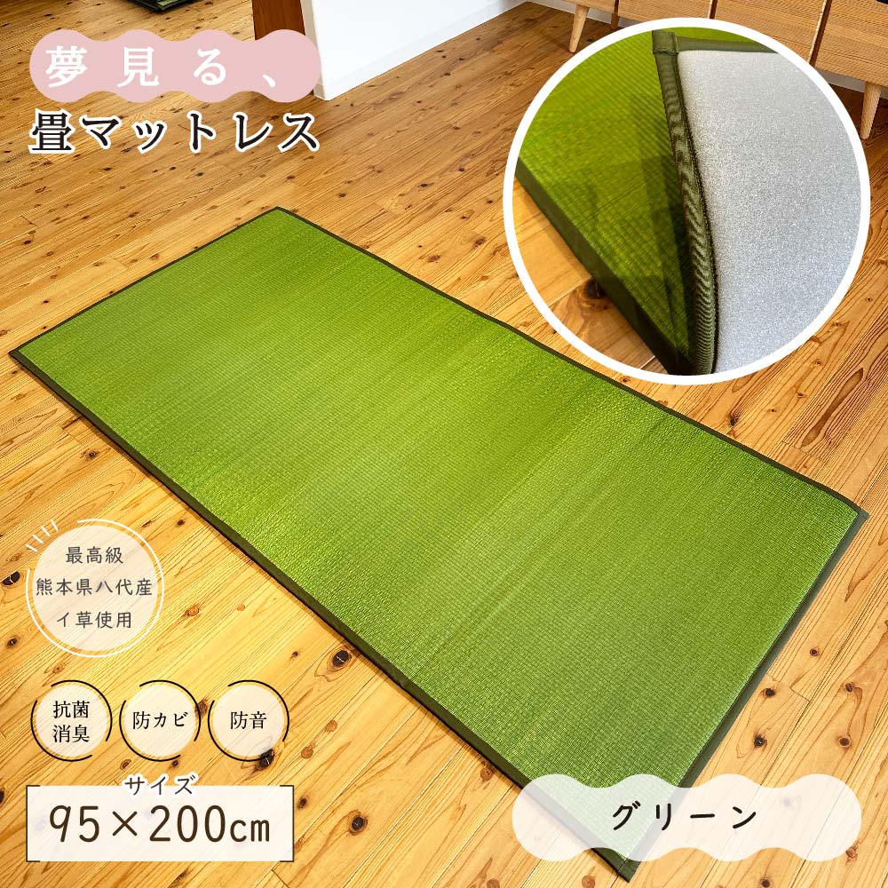 い草ラグ 厚手 畳マットレス 寝ござ おしゃれ 国産 1畳 シングル 布団