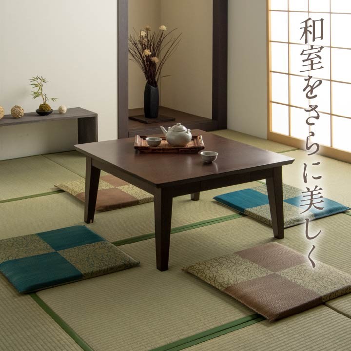 い草座布団 5枚組 国産 片面捺染 五右衛門 55×55cm 5枚セット い草 