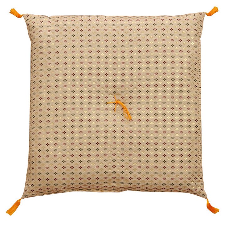 イケヒコ 仏前座布団 金らん御前座布団 低反発 白虎(びゃっこ) 約70