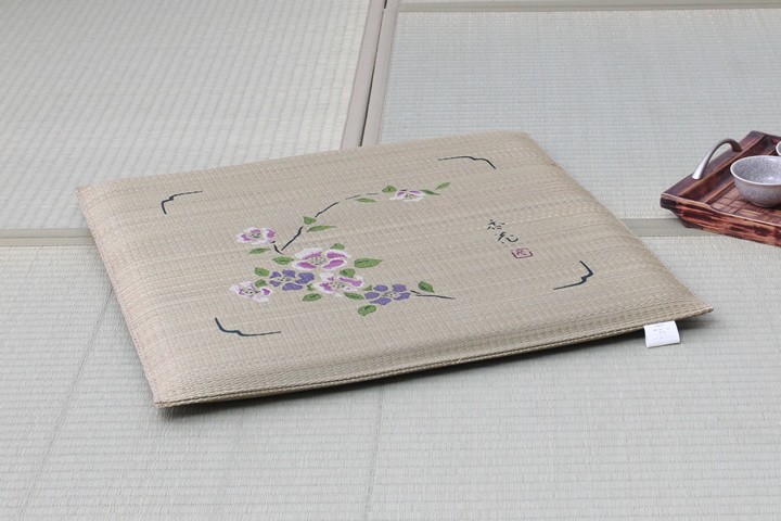 イケヒコ い草座布団 5枚組 選べるシリーズ 55×55cm 井草 夏用