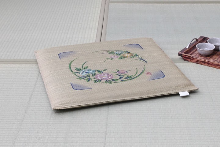 イケヒコ い草座布団 5枚組 選べるシリーズ 55×55cm 井草 夏用