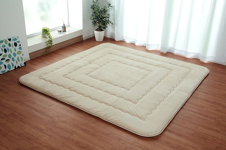 イケヒコ ラグ ラグマット こたつ敷布団 ふっくら敷きフィーラ 約190