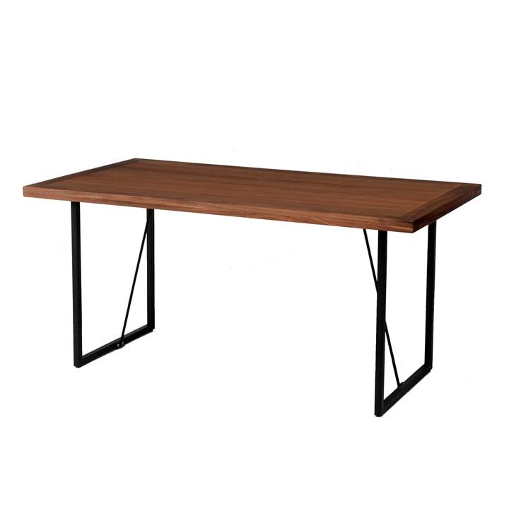 ダイニングテーブル 4人掛け用 脚が選べる クリスタ 80×180cm 無垢材