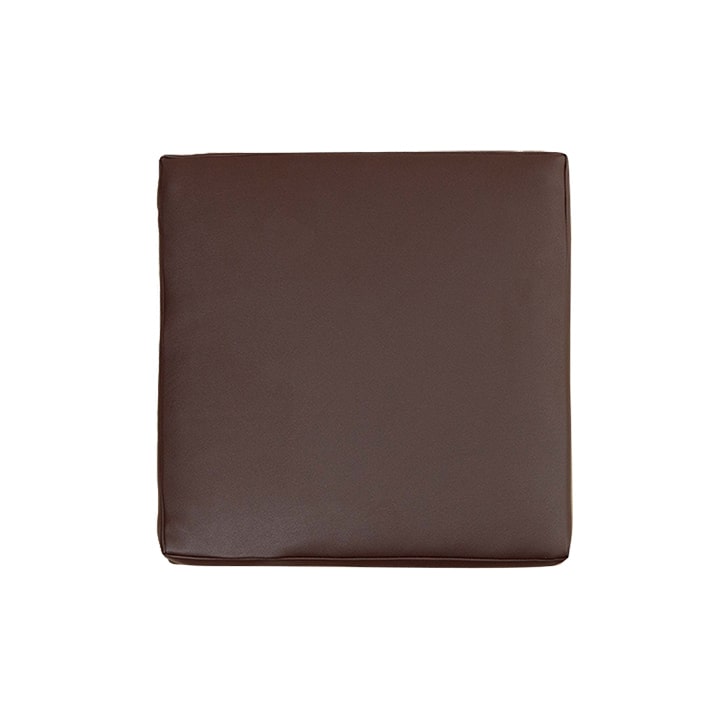 リビングクッション グレイス 約50×50×5cm 座布団 PVC ソフト レザー