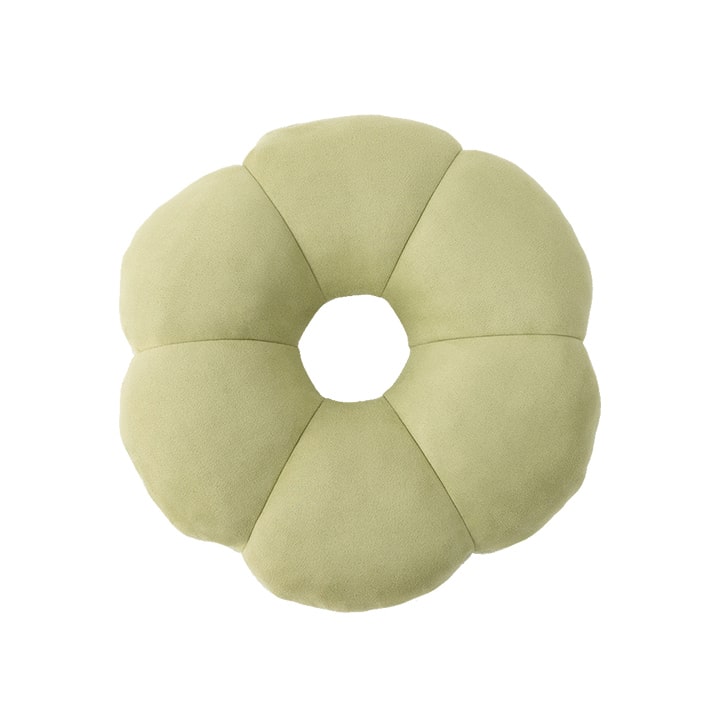円座 クッション くすみカラー ポム 花円座 産後 痔 なめらか もちもち
