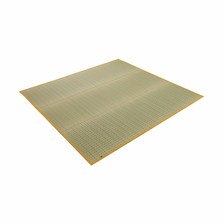 イケヒコ い草 カーペット ござ 上敷き 小夏 江戸間 6畳 花ござ 掛川織