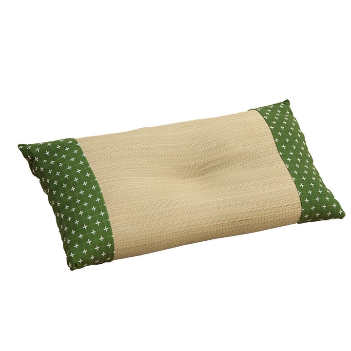 イケヒコ 枕 い草枕 日本製 い草まくら ござ枕 畳枕 詩織 くぼみ平枕