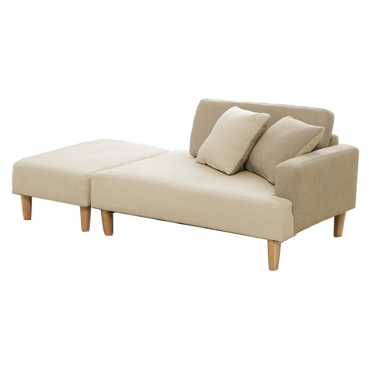 ソファー 2人掛け マフエル カウチソファ 幅108cm ソファベッド