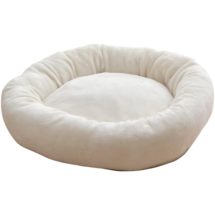 ペットベッド 猫用 犬用 小型犬 フランペットベッド 円形 55×55×10cm