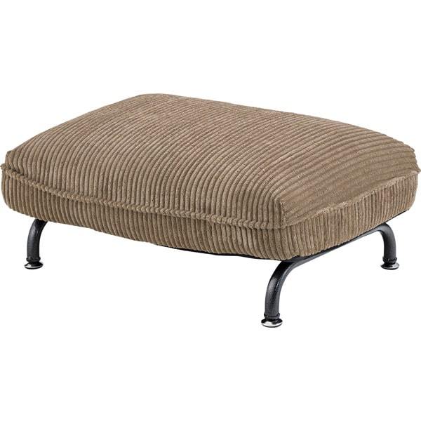 東谷 オットマン コーデュロイ RKC435 スツール コーデュロイ×スチール