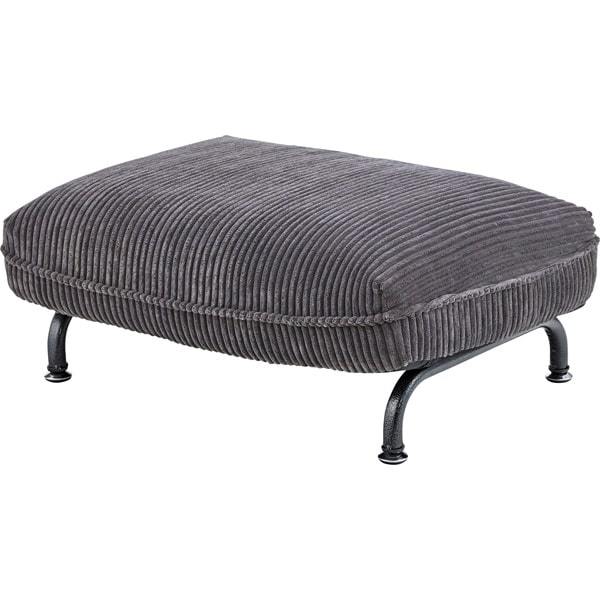 東谷 オットマン コーデュロイ RKC435 スツール コーデュロイ×スチール