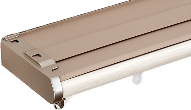 TOSO（トーソー） カーテンレール ダブル 伸縮レール 天井付け リネア