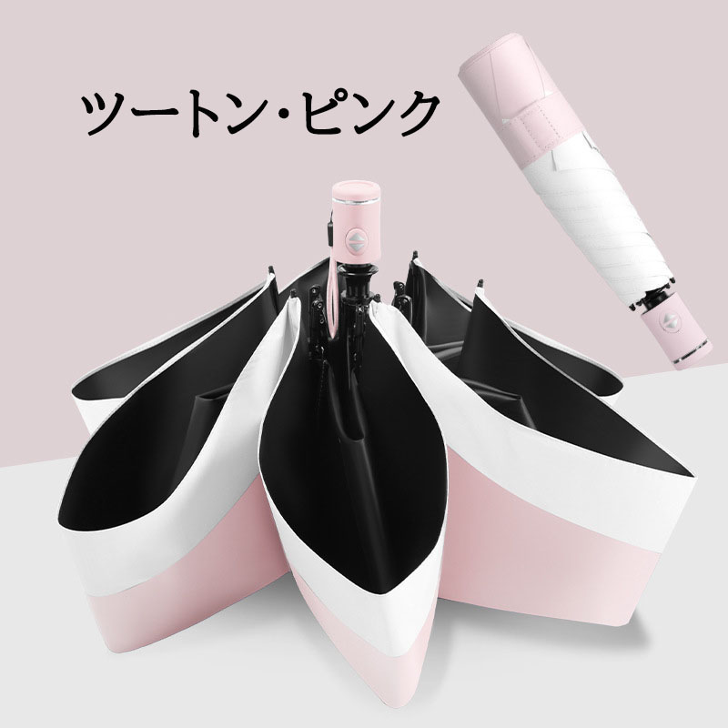 2026年夏最新入荷製品 日傘 形状記憶 安全設計フレーム 折りたたみ