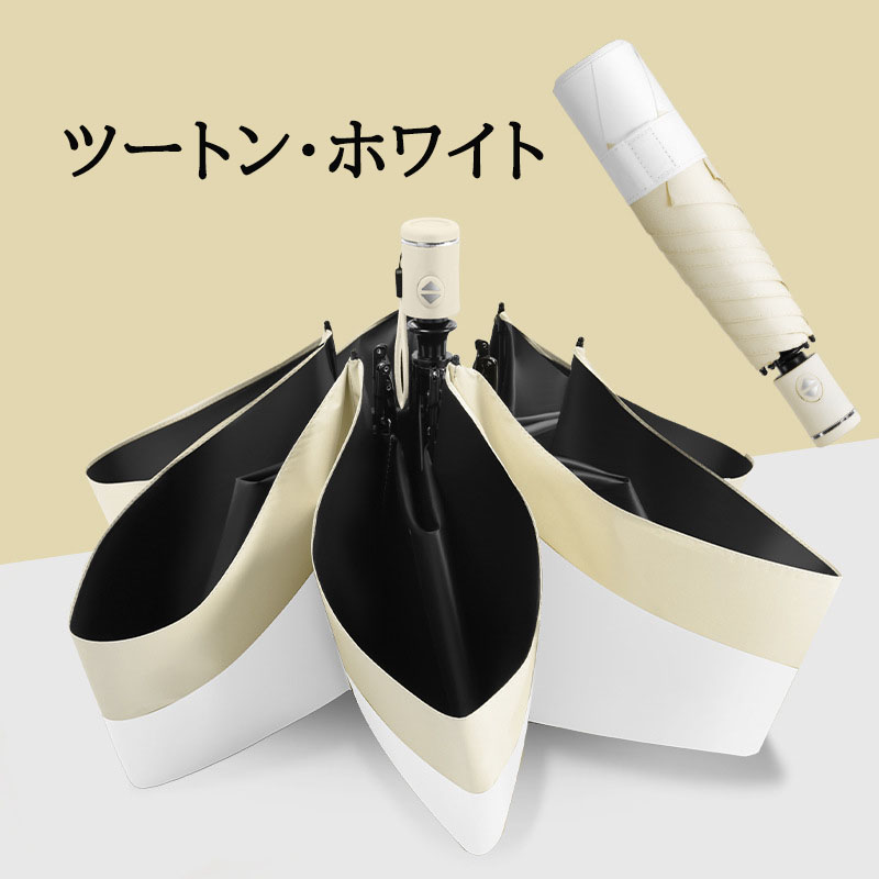 2025最強仕様】形状記憶 日傘 折りたたみ 3秒でたためる 晴雨兼用 uv