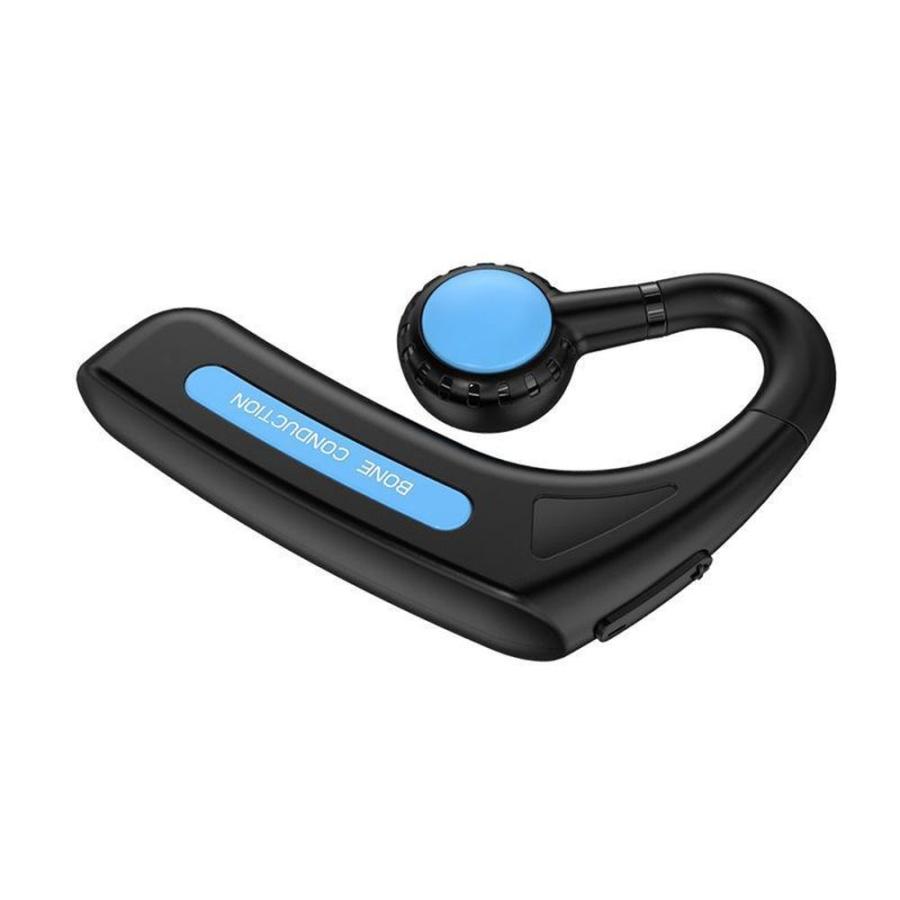 骨伝導イヤホン Bluetooth5.3 片耳掛け 3g超軽量 マイク付き
