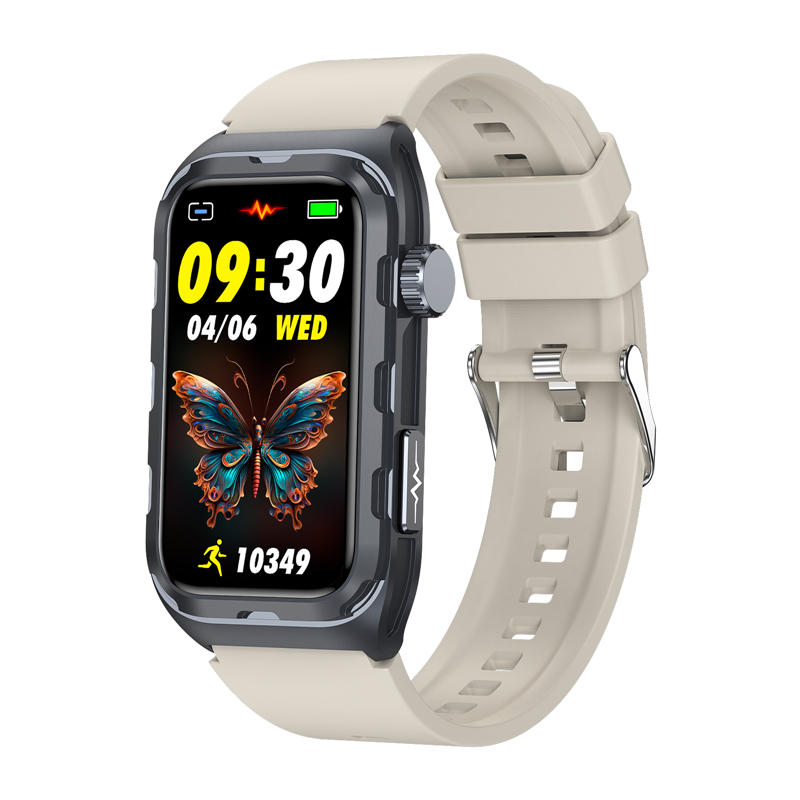 即日発送 スマートウォッチ 日本製センサー 通話機能付き 多機能測定 着信＆メッセージ通知 日本語説明書付き 多種認証済み Smart Watch プレゼント |  | 03