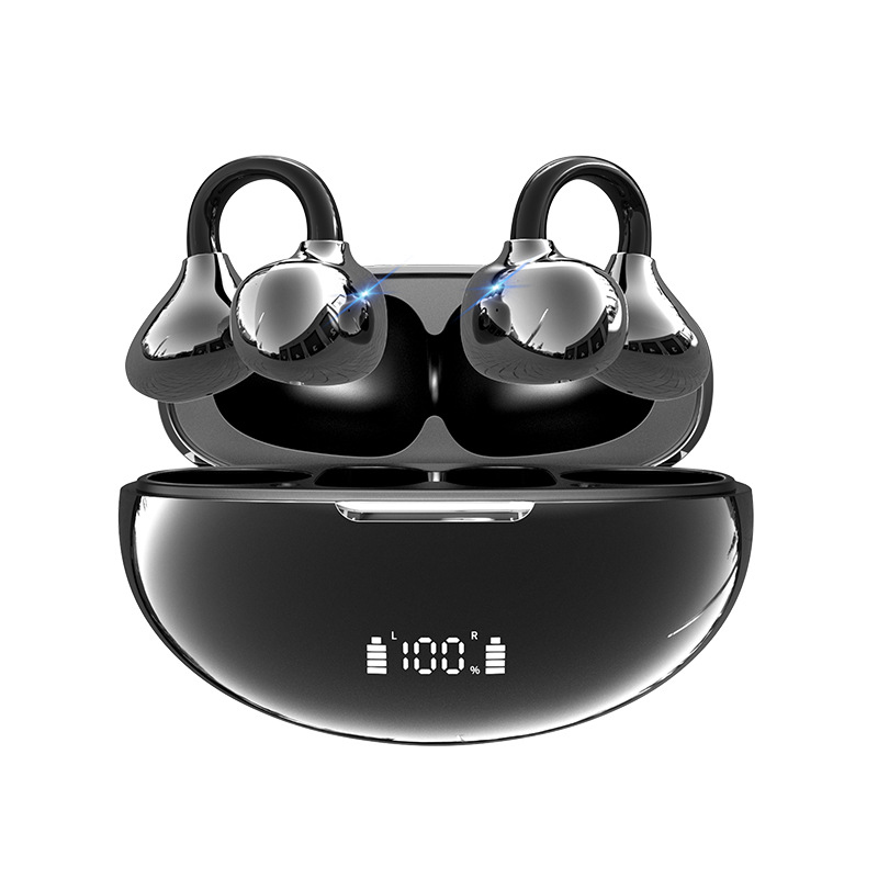 空気伝導イヤホン Bluetooth6.1 ワイヤレスイヤホン 自動ペアリング