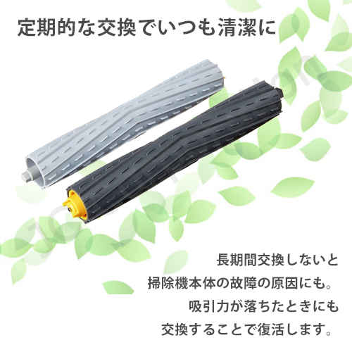 iieco ルンバ 800 900シリーズ対応 AeroForce エクストラクター デュアルアクションブラシ ルンバ交換部品 消耗品 互換品 J38-RU-31 関連画像2