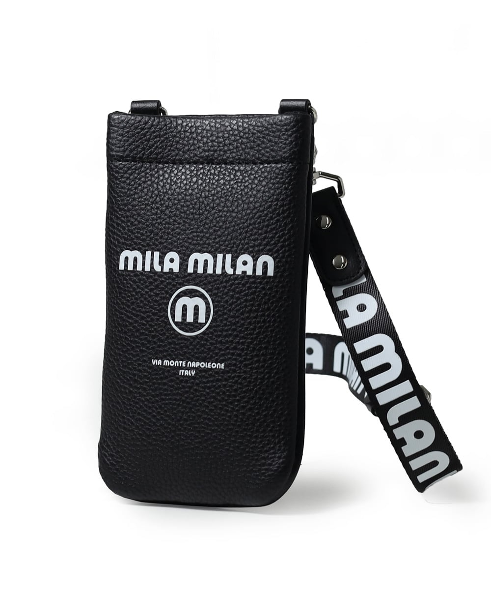 mila milan スマホショルダーバッグ　(コルソ)　≪スマホウォレット 財布 ミニバッグ ファ...