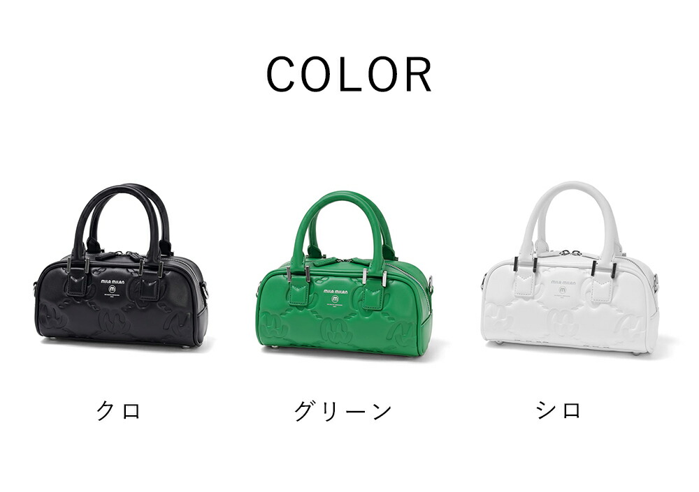 mila milan（ミラ・ミラン） ミニボストンバッグ メンズ レディース