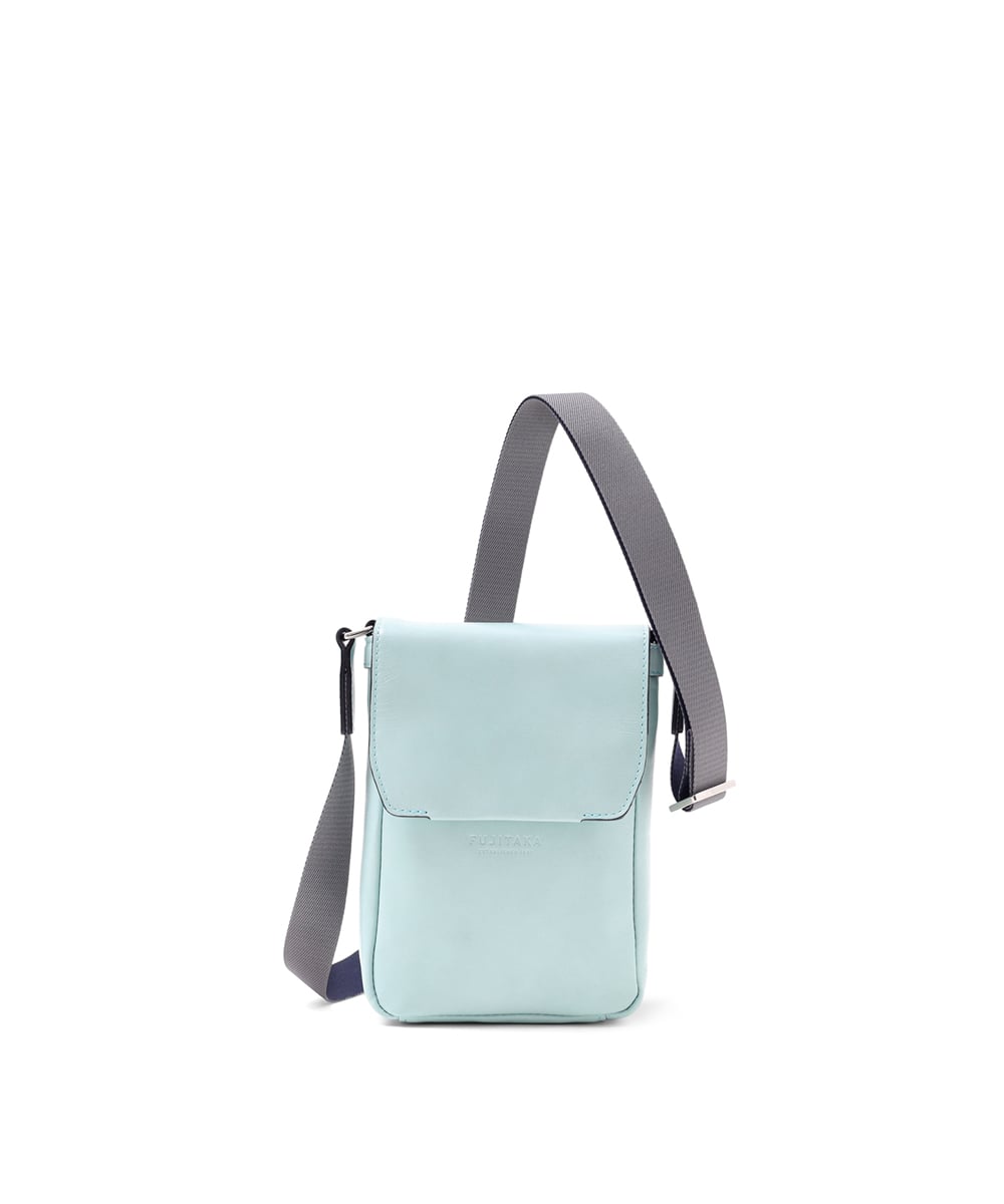 FUJITAKA フジタカ 公式 レザーミニショルダーバッグ (ニューポスタ