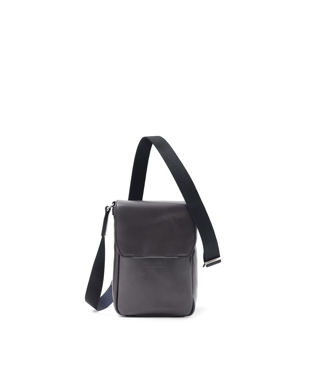 FUJITAKA フジタカ 公式 レザーミニショルダーバッグ (ニューポスタ