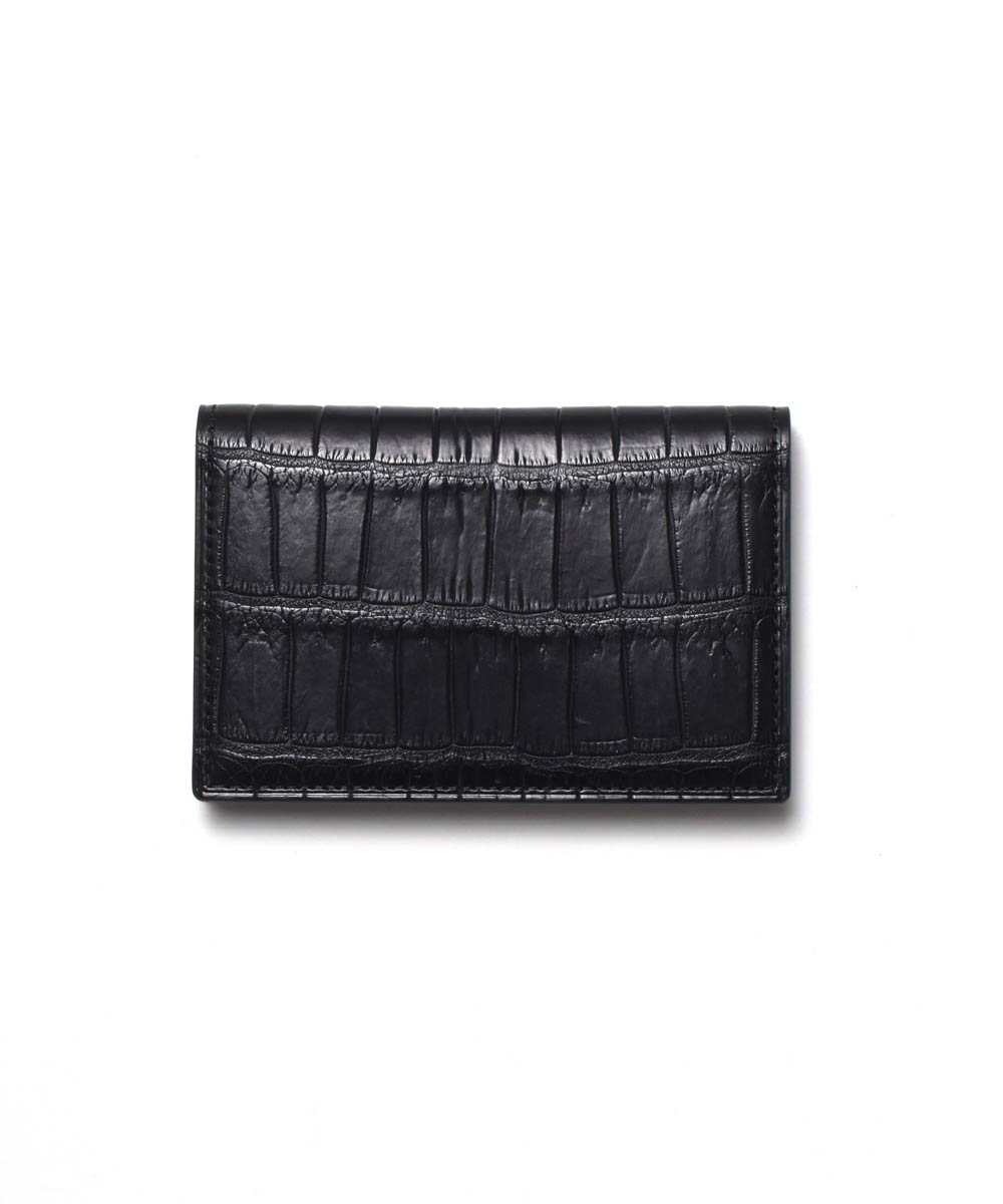 FUJITAKA フジタカ 公式 FUJITAKA ACCESSORIES クロコダイル 名刺入れ (シェルビー) No.663691の画像