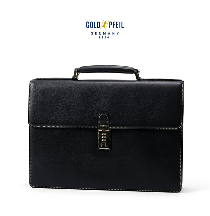 FUJITAKA GOLD PFEIL レザービジネスバッグ A4 カブセ 