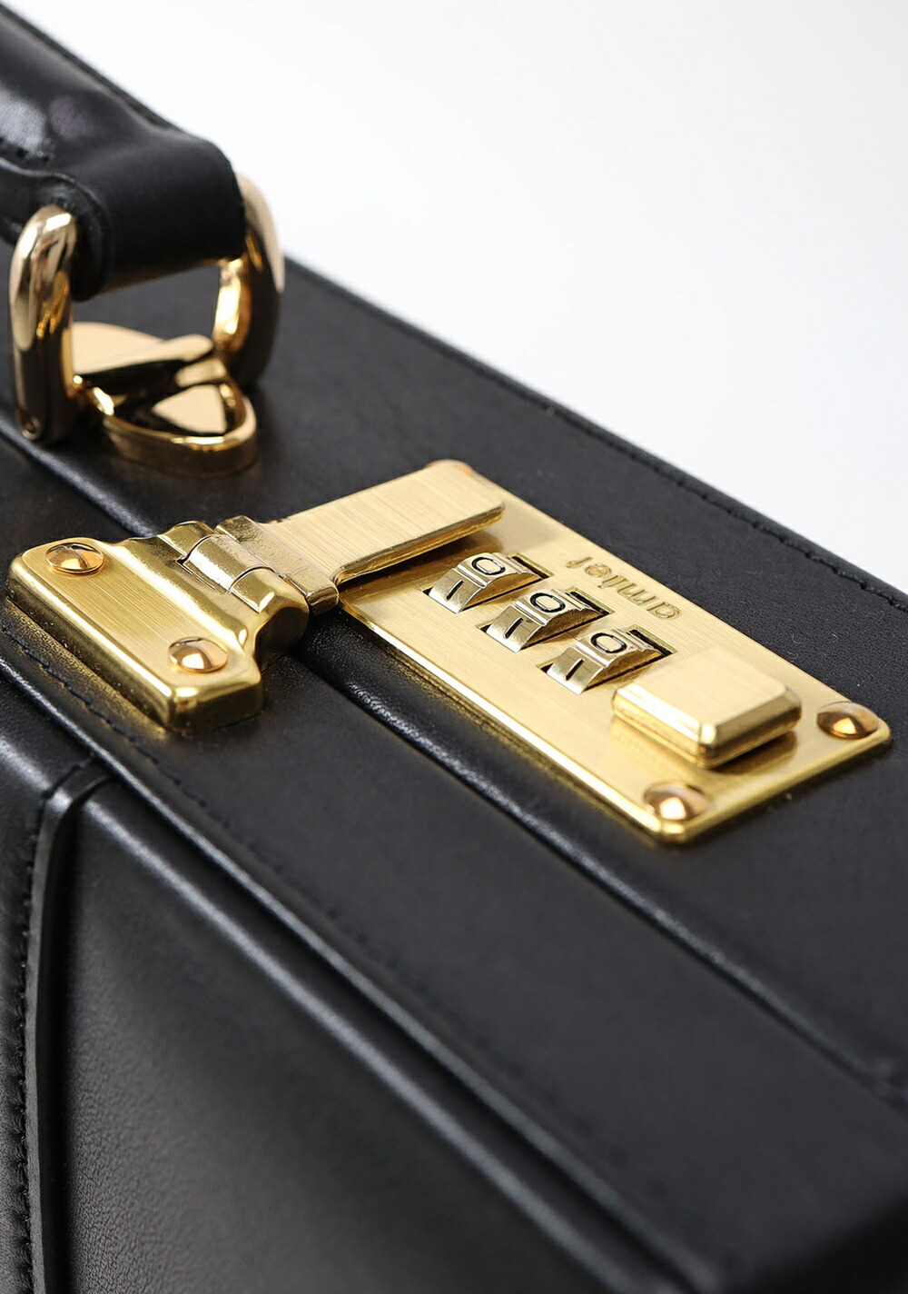 FUJITAKA アタッシュケーズ メンズ 牛革 レザー【GOLD PFEIL レザー