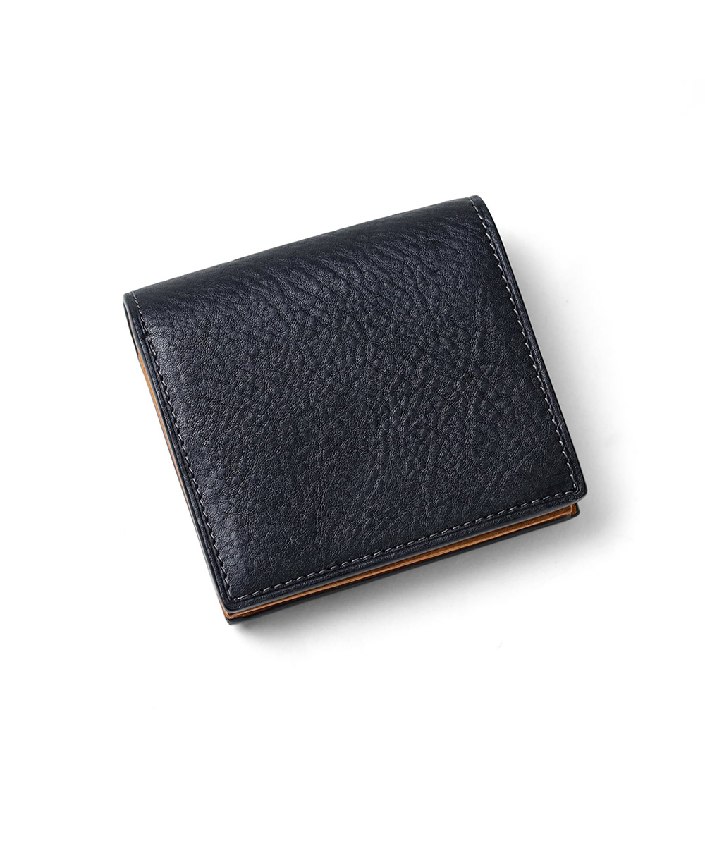 財布 メンズ 本革 レザー 二つ折り財布 コンパクト【IS/IT 二つ折り財布 カード段6 (ヒッチ) No.974612】の画像