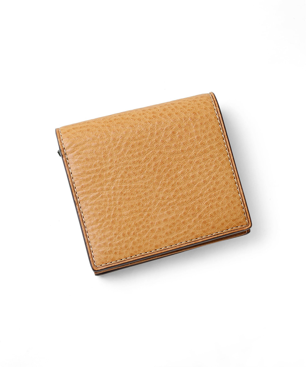 財布 メンズ 本革 レザー 二つ折り財布 コンパクト【IS/IT 二つ折り財布 カード段6 (ヒッチ) No.974612】の画像