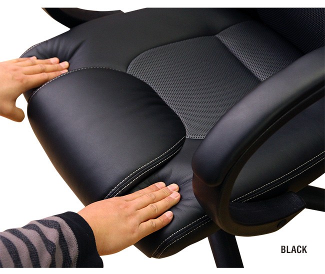 ゲーミングチェア レッド ブラック ブルー レーシングチェア オフィス