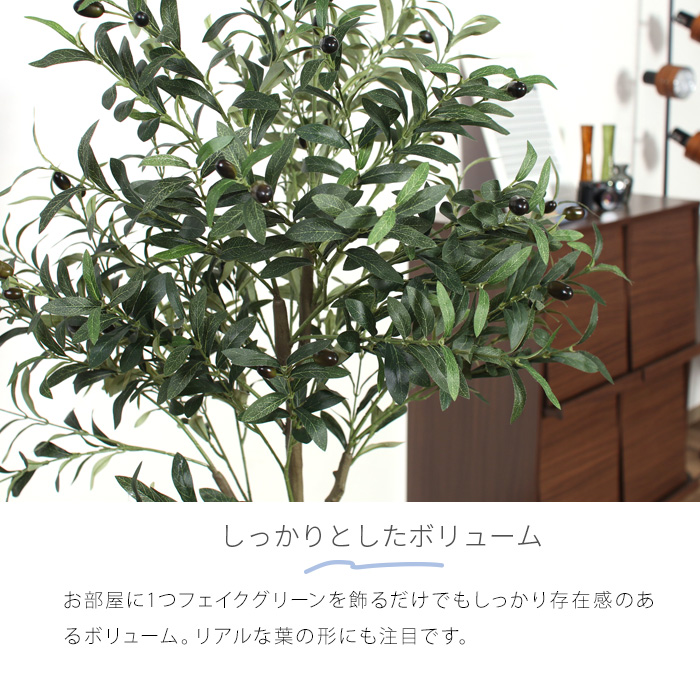 FEELEAD フェイクオリーブの木 【高さ183cm】人工観葉植物 観葉樹 FEELEAD フェイクオリーブの木 【高さ183cm】人工観葉植物 観葉