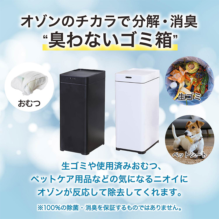 除菌消臭センサーダストボックス 45L 幅25cm フタ付き センサー ゴミ箱