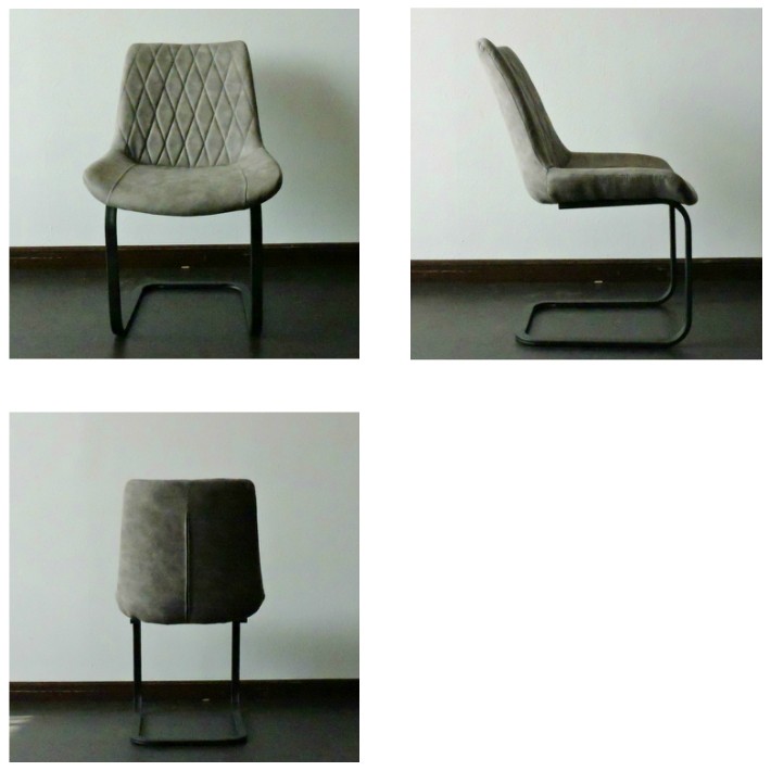 ダイニングテーブルセット セラミック ホワイト 白 グレー 大理石風 4