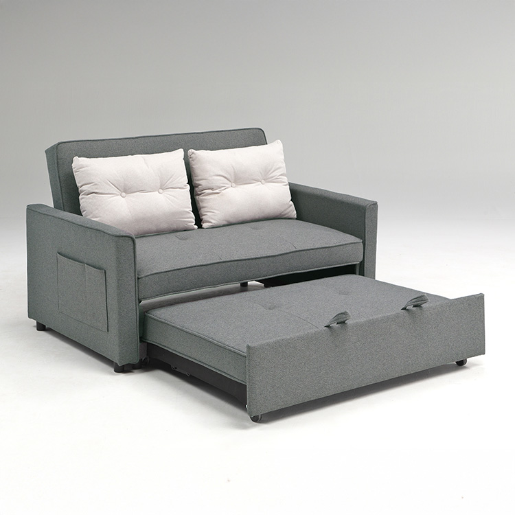 ソファーベッド カウチ セミダブル サイズ 3WAY 二人掛け ごろ寝 収納