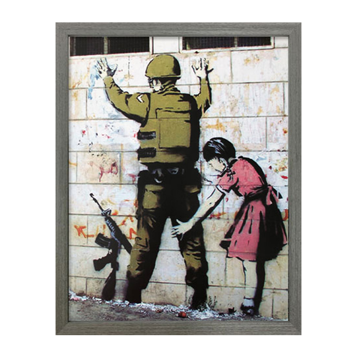 限定マット額装品/バンクシー/Girl With A Pierced coronavirus mask: Banksy's artwork gets a makeover; 'Girl